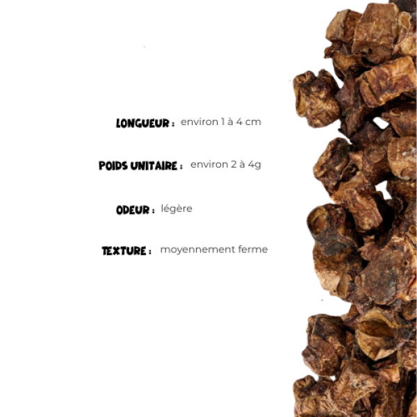 Cubes poumon de boeuf 100g